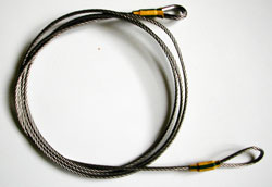 Câble inox 1.7m